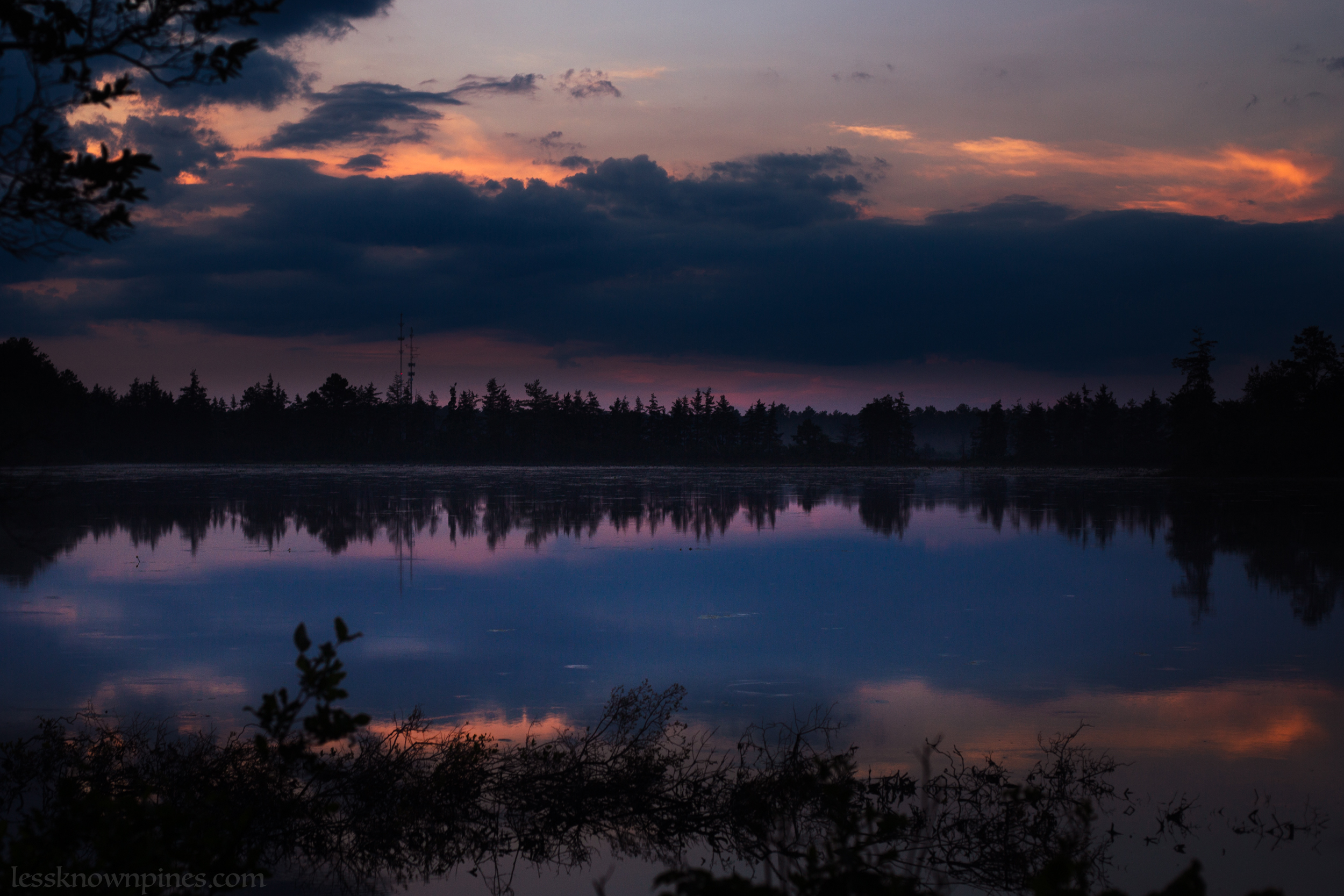 Cloudy sunset