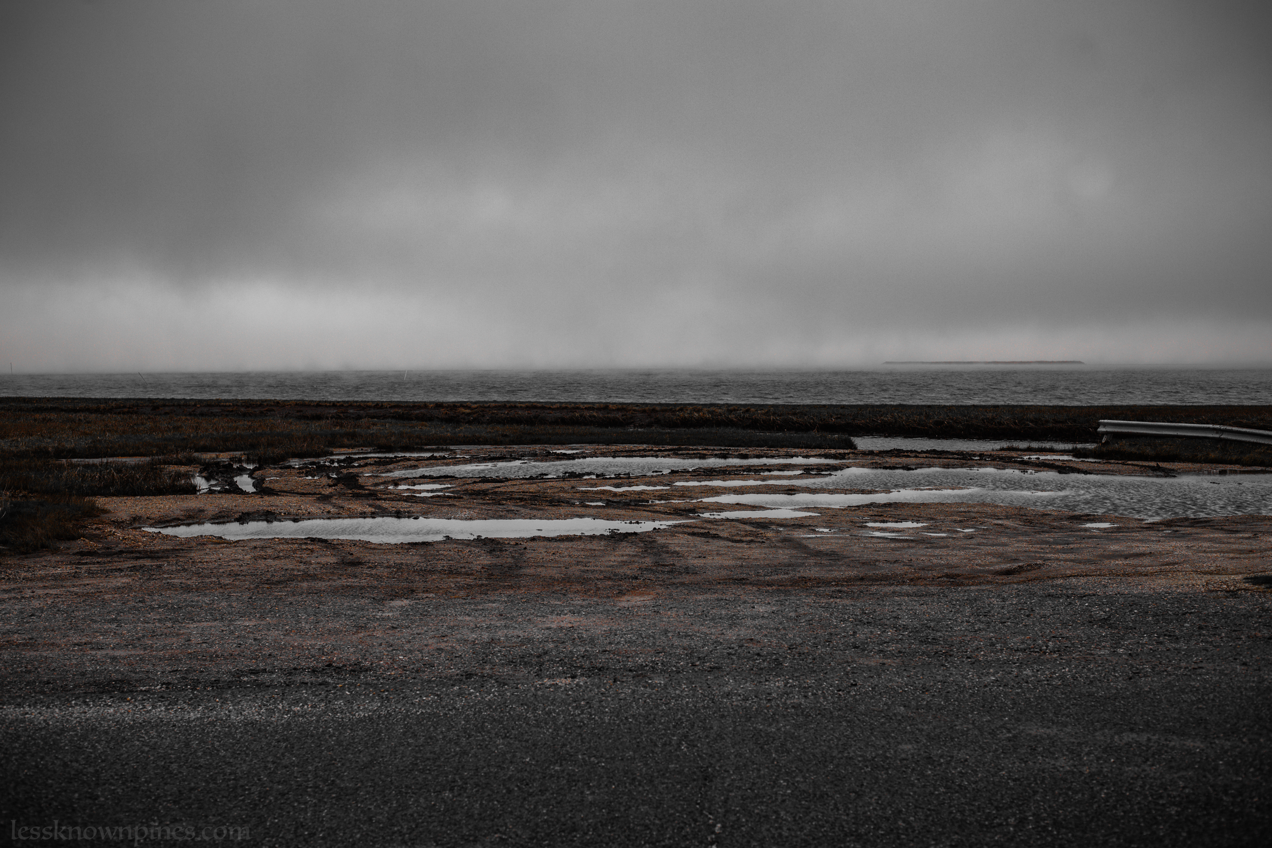 Dark gray fog