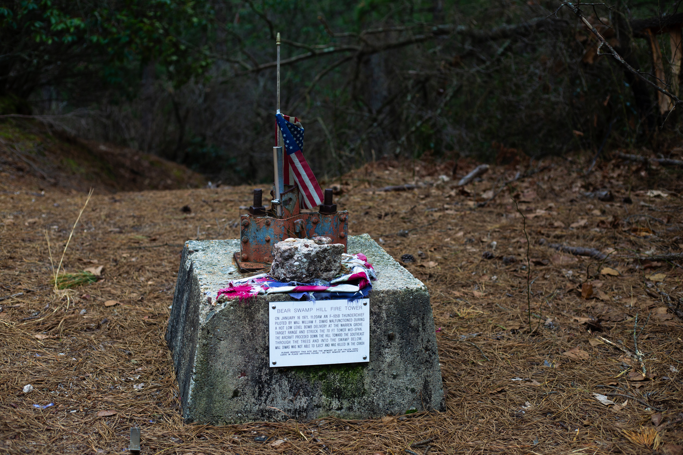 Bear Swamp Hill memorial