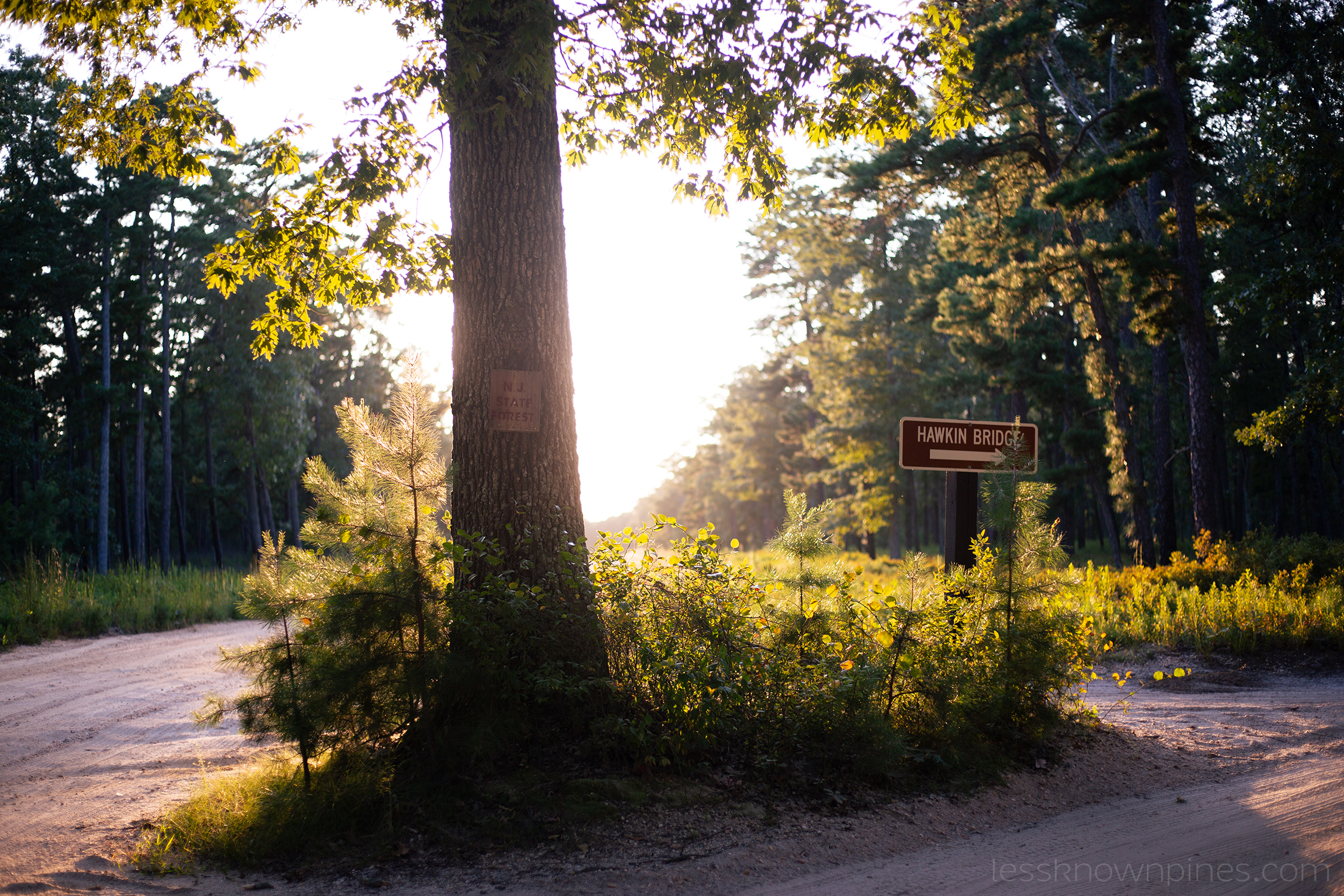 Hawkin bridge sign